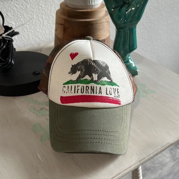 Billabong Pitstop Trucker Hat California Love Camo - Picture 1 of 7